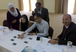 A workshop entitled “Training of Trainers”