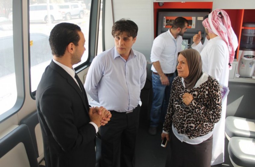 Al Hilal Bank 'Egrab' Bus Visits AAU