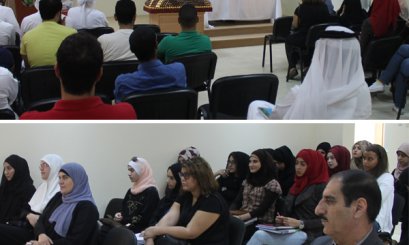 لقاء إرشادي لطلبة كلية إدارة الأعمال الجدد في جامعة العين