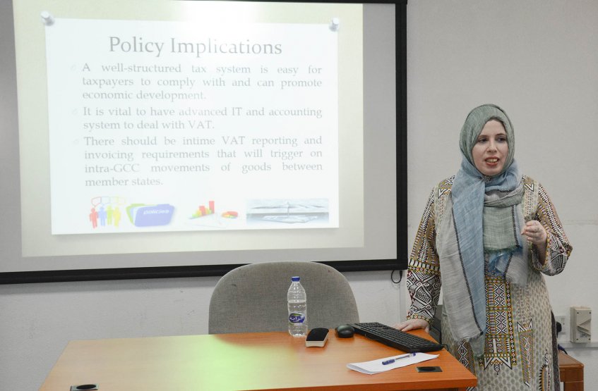  Lecture on VAT Impact on UAE Economy