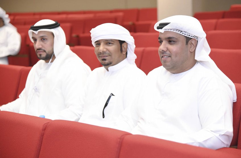 Lecture about Mubadala's initiatives 