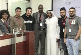 Student's visit to Statistics Center of Abu Dhabi