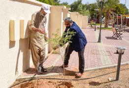 Various activities on the Fifth Annual Environmental Day at AAU