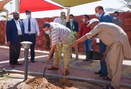 Various activities on the Fifth Annual Environmental Day at AAU