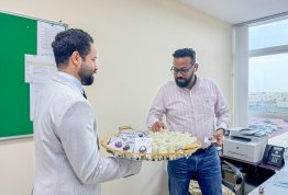 Distributing Gifts on occasion of Ramadan 